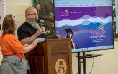 Megan’s Rainbow of Hope Speaks at an Interact Club Event